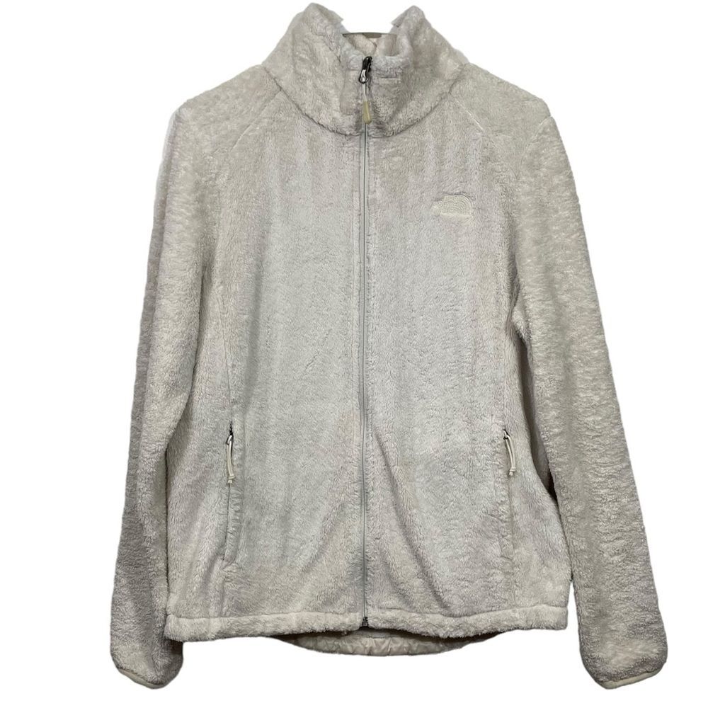The North Face White Osito Full Zip Fleece Jacket